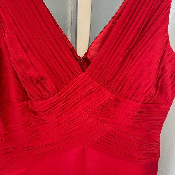 Talbots Red Sleeveless Dress - Picture 2 of 6
